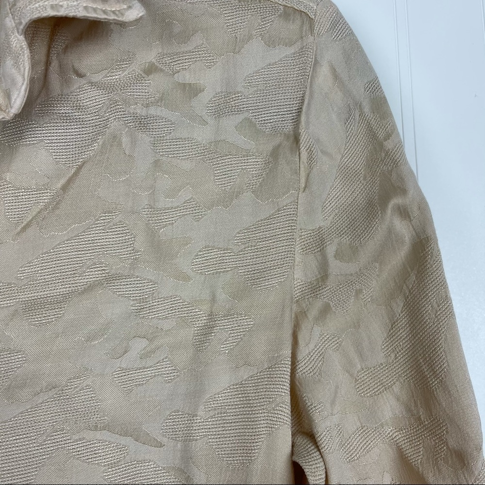 ANTHROPOLOGIE Cloth & Stone Joanie Top Beige NWT - Picture 3 of 6
